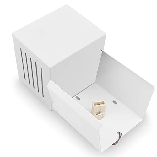 Kit 6 Arandelas Luminária Frisada Efeito Parede Externa/Int Muro