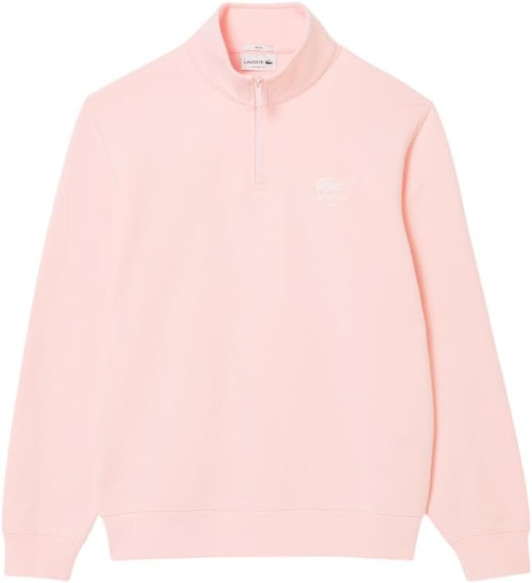 Lacoste Men's High Neck Zip-up Print Sweatshirt