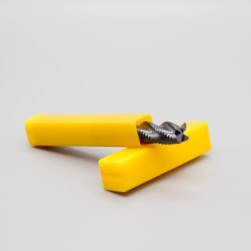 Image of Roughing End Mill JESTUOUS Carbide Square Nose 4 Flute Fine Tooth Bit 1 /2 inch Shank Dia. 2 inch Flute Length for Milling Metal Steels,1 Piece