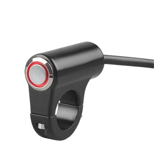 Interrupteur de moto 5 lignes bouton fin d'allumage pour commande phare droit et antibrouillard