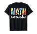 Math Coach Tie Dye Appreciation Day Hello Back To School T-Shirt