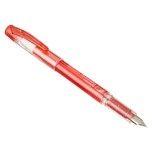 Platinum Preppy 02 - Pluma Estilográfica, Color Rojo