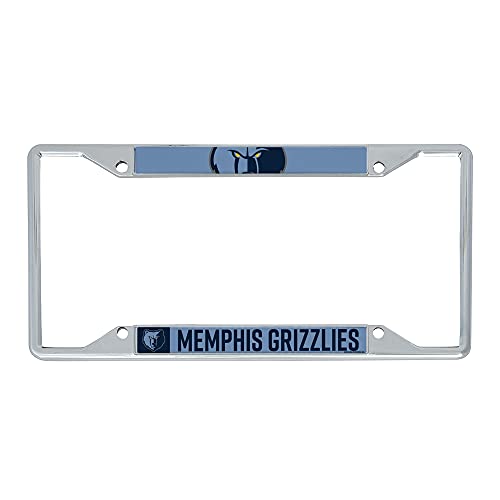 Desert Cactus Memphis Grizzlies Car Accessories NBA Basketball Team Metal License Plate Frame for Front or Rear of Car (Up Close)