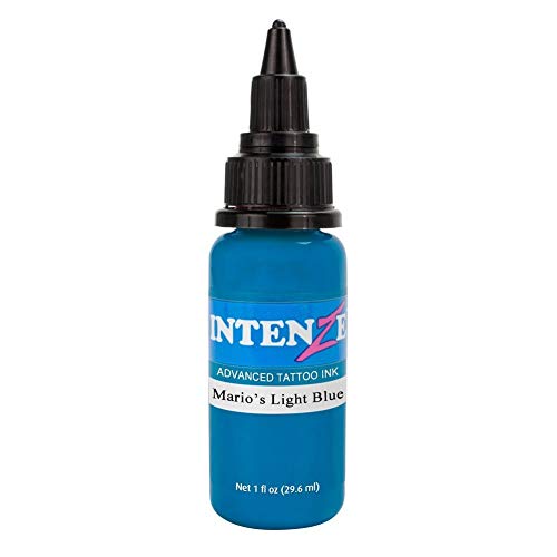 Intenze Tattoo Ink Mario's Light Blue 1 oz