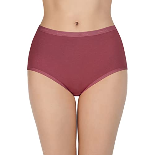 Image of Amante Solid Cotton Full Brief Panty Pack(Pack of 3)