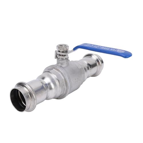 Robinet à bille DN32 en acier inoxydable 304 pour réseaux d'eau et de gaz de 1 1/4 pouce - 4