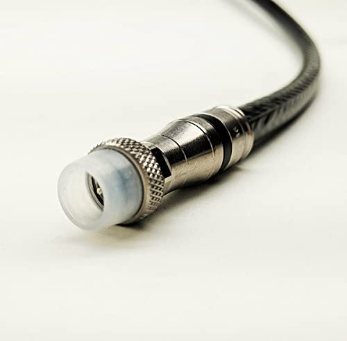 PHAT SATELLITE INTL 40 feet Quad Shield Solid Copper RG-6 COAXIAL 3Ghz CL2 UV Resistance Jacket Indoor Outdoor Satellite TV Cable 18AWG 75 Ohm Anti-Rust Nickel CONNECTORS Assembled in USA
