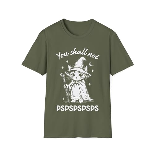 T-shirt You Shall Not Pspsps cadeau idéal pour amoureux des animaux