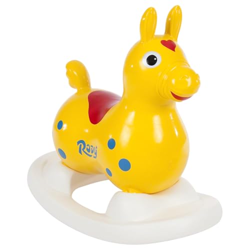 Sport-Tec Rockn Rody mit Kufe inkl. Pumpe - Hüpftier & Schaukelpferd für Kinder Therapie-Spielgerät für Indoor Spielspaß Wartezimmer & Motoriktraining