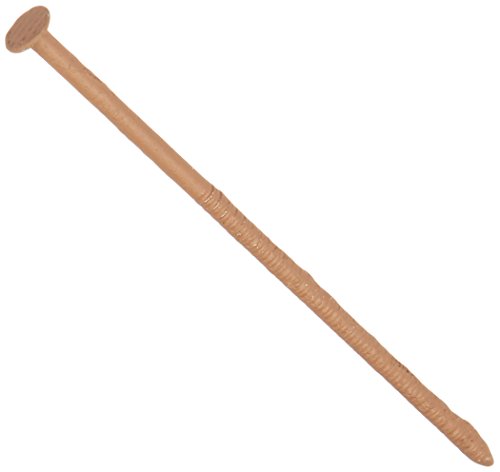 MAZE NAILS S229AM167-5 Painted Cedar Double Hot Dipped Ring Split Less Siding Nail, 5-Pound 10D 3-Inch