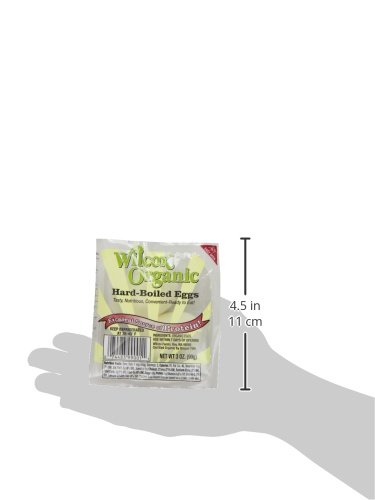 Wilcox Organic Eggs Hard Cooked, 3 Oz, 2 Ct