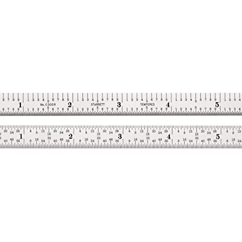 Règle en acier flexible Starrett idéale pour tracer sur surfaces courbes
