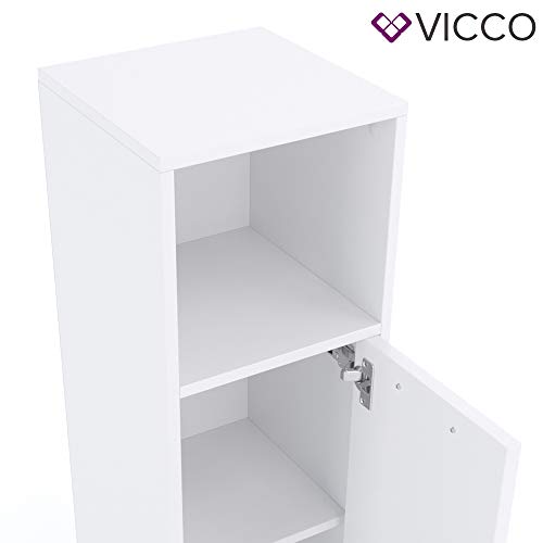Vicco Badkamerkast Kiko onderkast wastafelonderkast hoge kast badmeubel kast midi-kast badkamerrek - Image 7