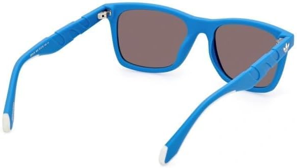 adidas Golf Men's OR0101 Full Rim Sport Sunglasses, Blue Frame/Blue Mirror Lens - Image 4