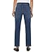 Liverpool Los Angeles, Women's, Gia Glider Pull-On Mid-Rise Slim Dual Fx Denim, Sage Creek, 8