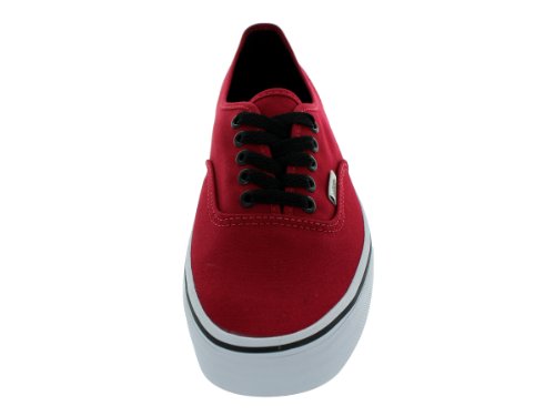 Vans Vans Unisex Authentic Chili Pepper/Black VN000NJV2KA Mens 8, Womens 9.5