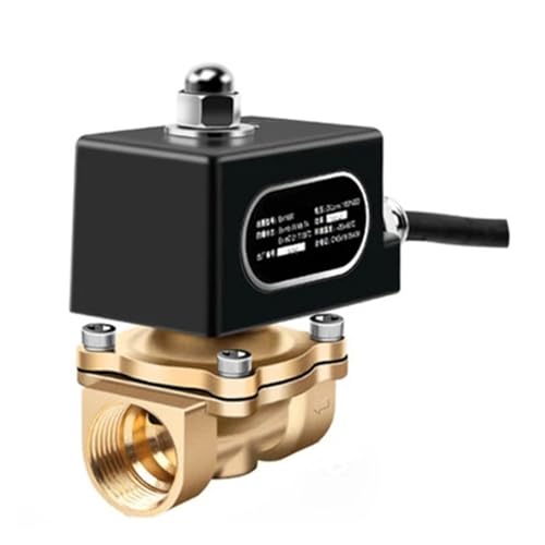 Électrovanne en laiton 3/4" normalement fermée 380VAC de haute précision