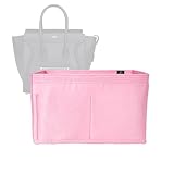 Zoomoni Silky Purse Organizer for Celine Micro Luggage (Handmade/4 Color Options) [Silky Satin, Silk Liner, Insert, Shaper]