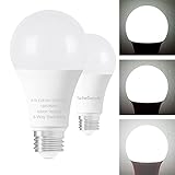 3-Way Led Light Bulbs 30 70 100 Watt Equivalent Daylight 5000K, Perfect for Reading Standard A19...
