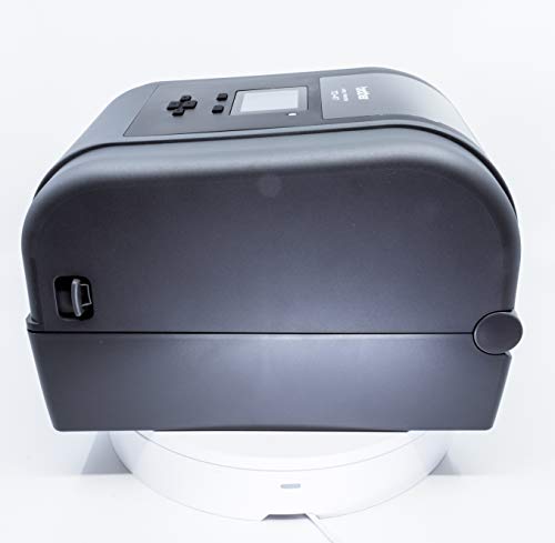 Image of Brother TD-4650TNWB 4-inch Thermal Transfer Desktop Network Barcode and Label Printer for Labels and Barcodes, 203 dpi, 8 IPS, Standard USB 2.0, Serial, Ethernet LAN, Built-in Wi-Fi and Bluetooth