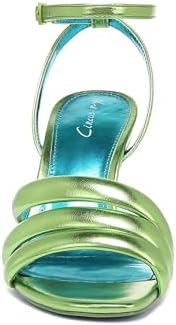 Circus NY Women's Bobbie Heeled Sandal Ibiza Blue/Wasabi 7.5 Medium | Image 4