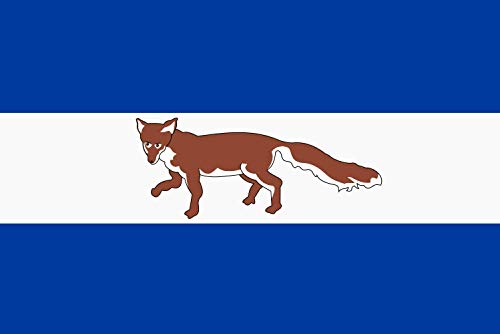 Drapeau Large Vosselaar vlag pavillon officiel de la commune de Vosselaar