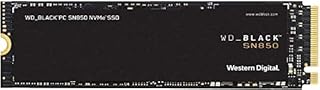 WD_BLACK SN850 500GB M.2 2280 PCIe Gen4 NVMe Gaming SSD up to 7000 MB/s read speed