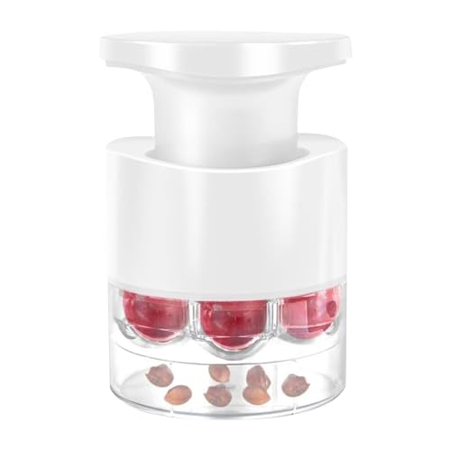 Outil de dénoyautage de cerises 7 trous à pression propre et simultanée - 2