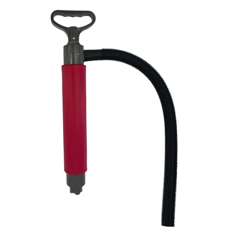 ISURE MARINE hand Red Bilge Pump for Kayak Canoe and Boat,15.7Inch Manual Portable Kayak Hand Water...