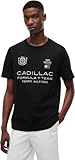 Tommy Hilfiger Unisex T-Shirt Kurzarm TH X Cadillac F1 Racing Graphic aus Baumwolle, Schwarz (Black), M