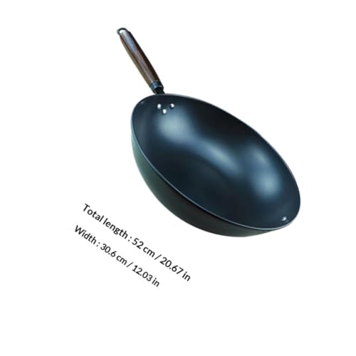 Wok de hierro resistente para uso doméstico miniatura 2