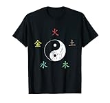 Photo Gallery ying yang - maglietta a cinque elementi, motivo fuoco, terra, metallo, legno maglietta Photo Gallery ying yang - maglietta a cinque elementi, motivo fuoco, terra, metallo, legno maglietta
