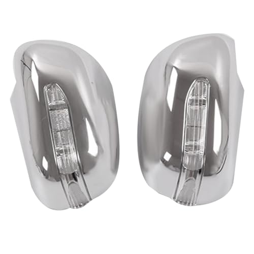 Coque de rétroviseur chromée pour Toyota Hilux avec clignotant intégré