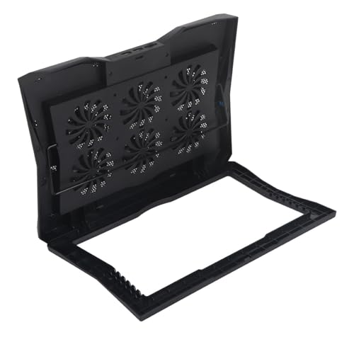 Base para laptop con 6 ventiladores y angulo ajustable miniatura 2