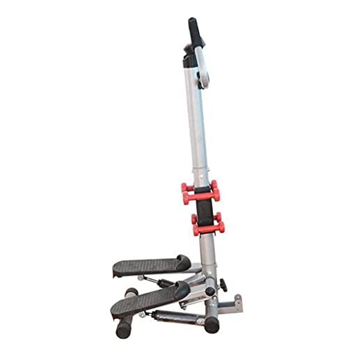 Image of Mini-Stepper Swing Stepper Stair Step Machines Home Twist Stepper with Dumbbells and Twist Discs Workout Fitness Machine