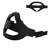Ermorgen VR Mechanical Headband Compatiable for Quest, Adjustable Clockwork Knob Design Non-Slip Head Strap with a Head Cushion, Virtual Reality Headset Replaceable Accessories