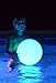 Main Access Ellipsis: 13 Inch Color Changing LED Light Globe; Wireless, Rechargeable Floating Light for Patio, Pool or Pond