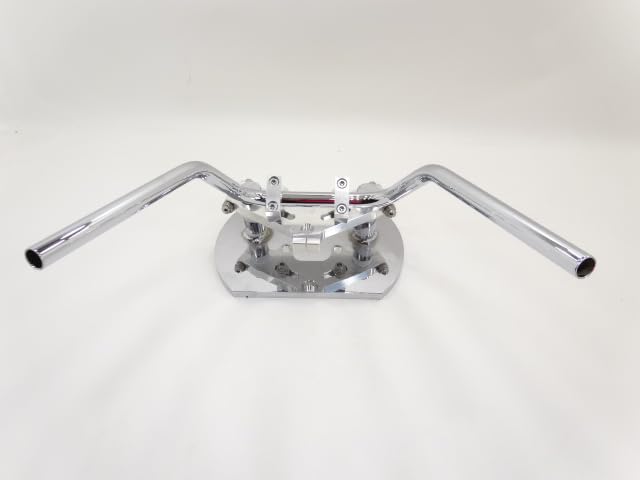 Amazon | PRETTYRACING 汎用 CBハンドル (鬼絞り) 02 メッキ