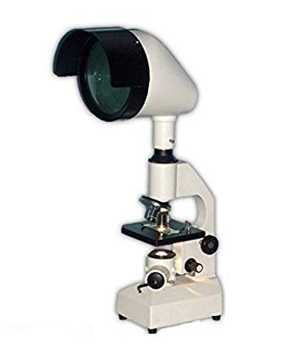 G Lab Projection Microscope | Optical Projector Microscope for Classroom & Lab Use | Large Viewing Display | Educational Biology Tool | Compact Design (15X32X16 cm)