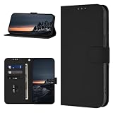 YIRRANZD Cover per Samsung Galaxy S21 Plus 5G, Custodia a Libro in PU Pelle [Slot Carte] Premium Flip Caso Portafoglio, Antiurto Wallet Case Cover per Samsung S21 Plus 5G (Nero)