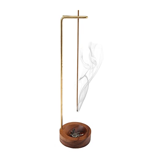 Incense Burner, Upside-Down Incense Holder,Incense Holder For Sticks, Incense Holder, Incense Holder With Brass Sticks, Incense Holder For Sticks Ash Catcher #TOP7