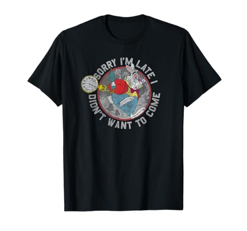 T-shirt Lapin Blanc Alice au Pays des Merveilles pour look casual
