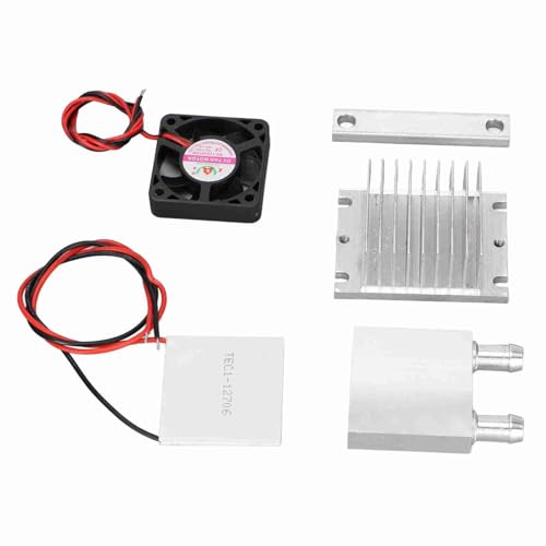 12v peltier cooler kit thermoelectric peltier cooler refrigeration cooling fan system heatsink diy kit for pet bed cooling flat cooling test bench carton pantry wine cellar