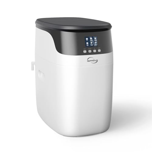 iSpring WCS15KG Backwash Whole House Water Softener, High Capacity for Households and Business