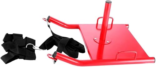 Fitness Training Power Sledge, Weighted Drag Sport Sledge, Resistance Strength Agility Training, Speed Sledge with Harness