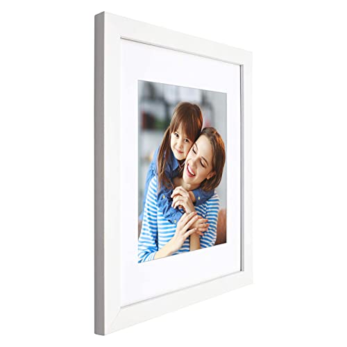 Golden State Art 11X14 White Photo Wood Frame With Mat For 8X10 Picture #TOP1