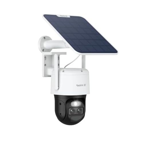 REOLINK 4K Dual Lens Solar Security Camera