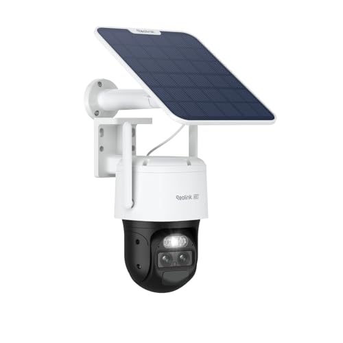 REOLINK TrackMix 4K Dual-Lens PTZ Solar Security Cameras Wireless Outdoor
