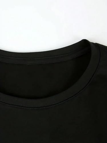 SOLY HUX Men's Color Block Letter Graphic Tops Short Sleeve T Shirt Summer Tee Top3