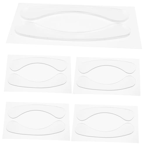 CRILSTYLEO 5 Pares Cuidado de labios bálsamo labial hidratante labial hidratante de labios durante la noche en el labio faciales de silicona gel